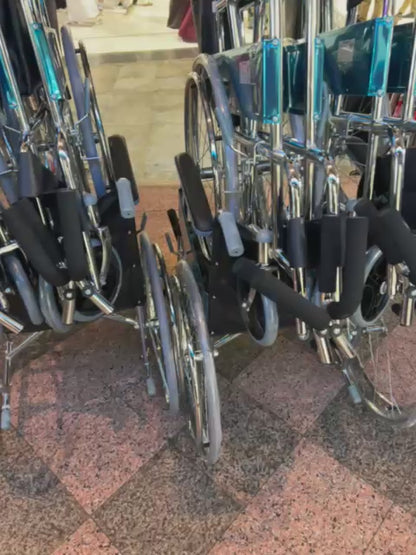 Wheel Chair Distribution For Pilgrims in Makkah